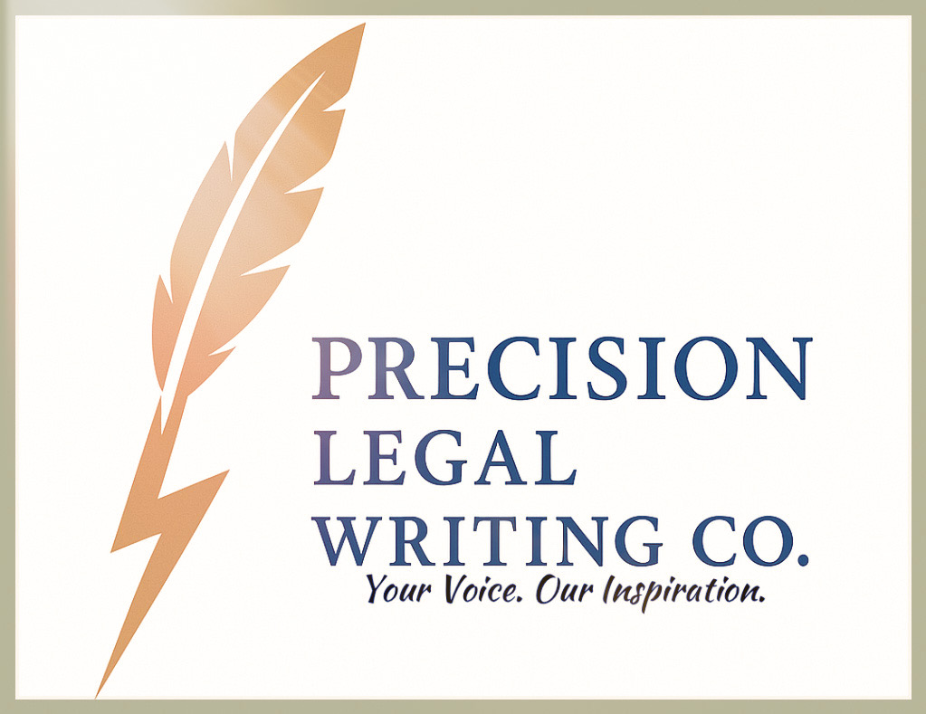Precision Legal Writing Co. — Your Voice. Our Inspiration.